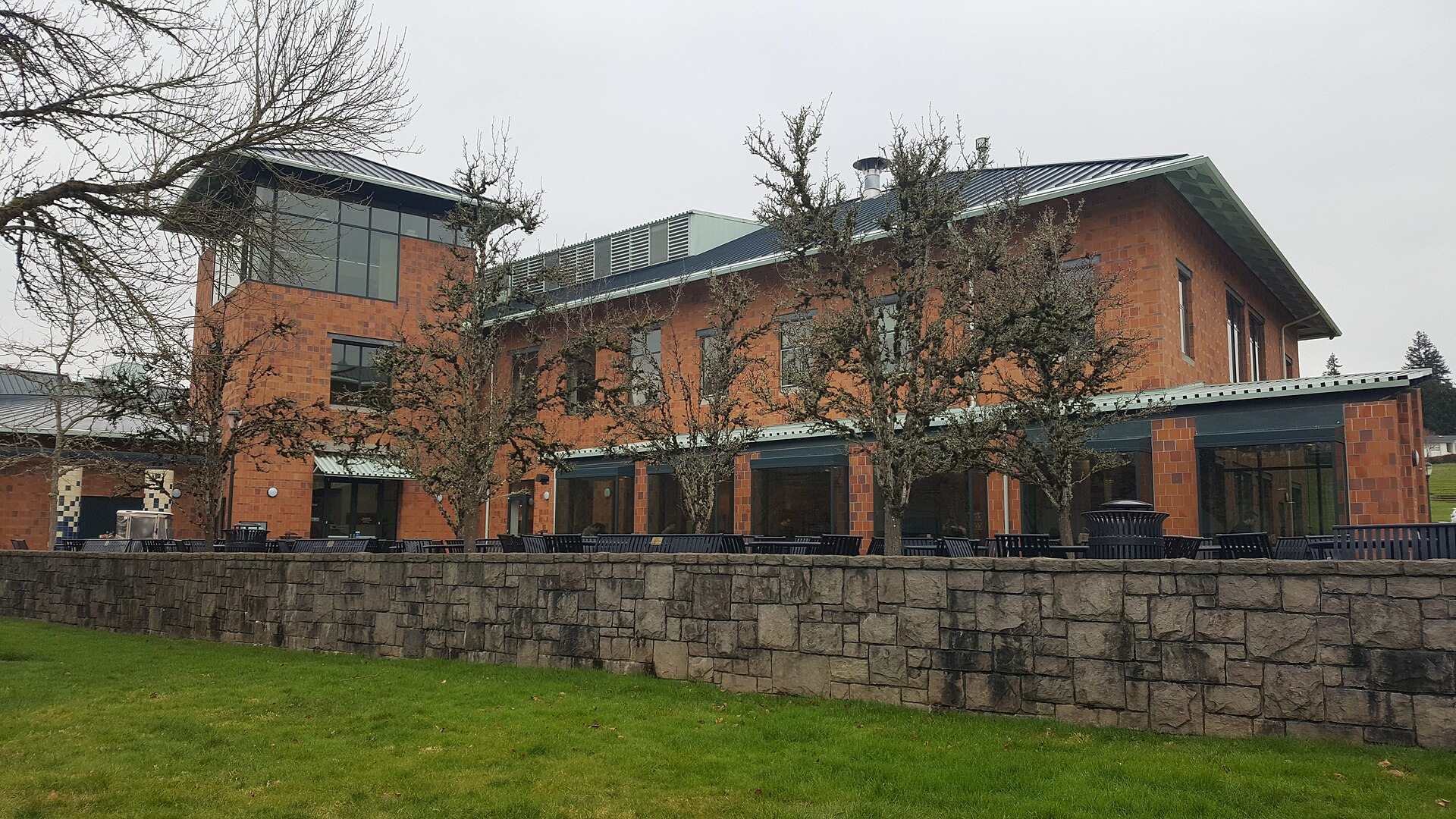 The Washington State University Vancouver campus in the Salmon Creek area, by Barberton